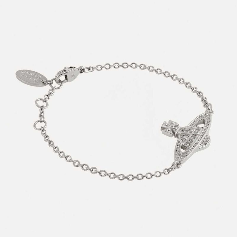 Vivienne Westwood Mini Bas Relief Chain Bracelet image number 2